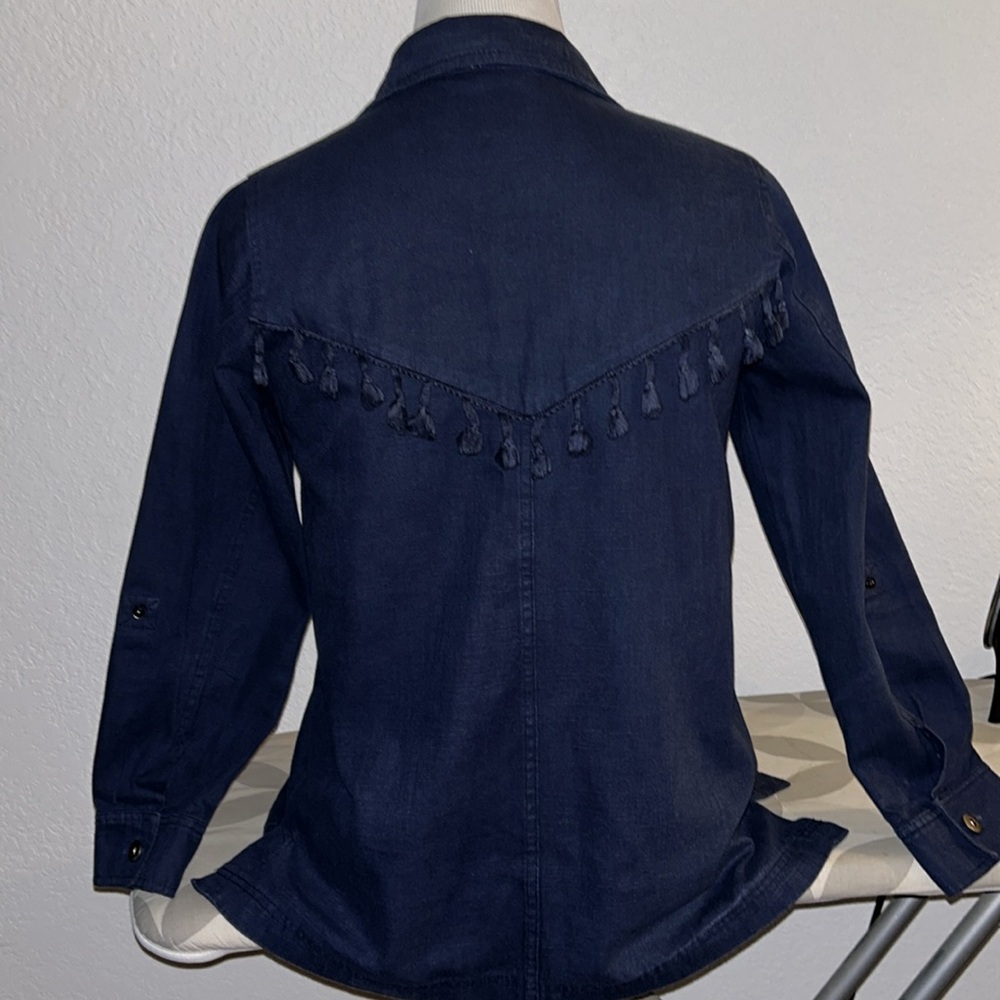 Hummingbird Embroidered Jacket - Picture 5 of 16